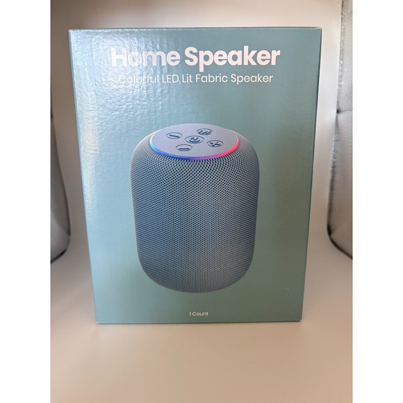 Chug Other - Chug Home Speaker LED Lit Fabric Speaker - Blue - NIB